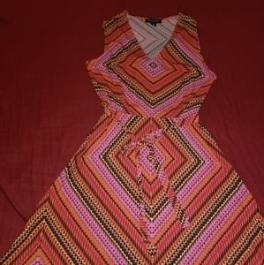 Geometric Design Dress
